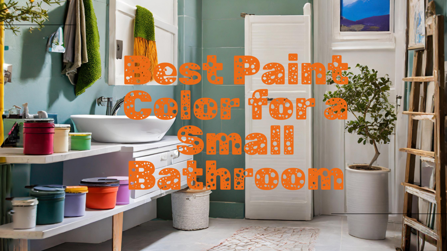 best paint color for a small bathroom